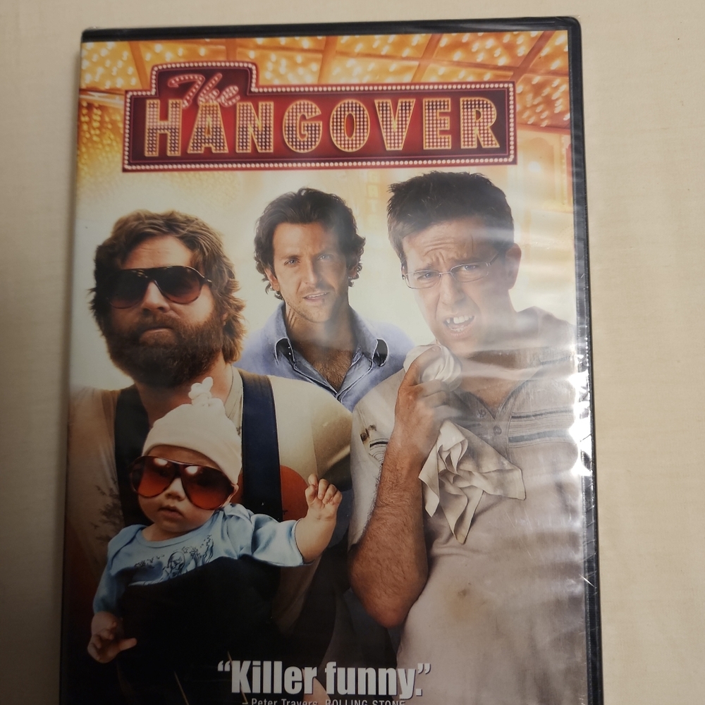 "The Hangover" DVD, new, unopened.